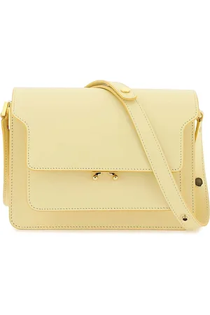 Marni Dames, Tassen, Geel, Maat: ONE Size Leer