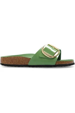 Birkenstock Dames, Schoenen, Groen, Maat: 37 EU Leer