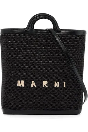 Marni Dames, Tassen, Zwart, Maat: ONE Size Katoen