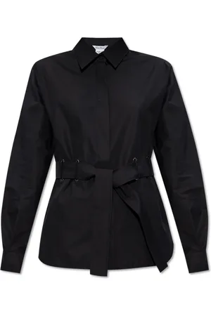 Max Mara Dames, Blouses & Shirts, Zwart, Maat: 3XS Katoen
