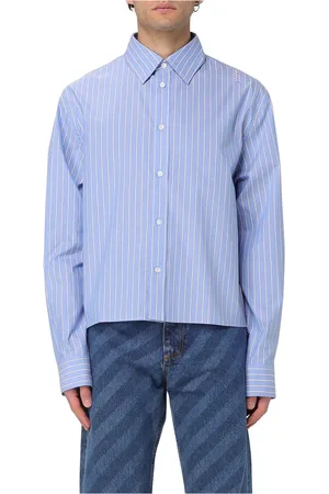 Marni Heren, Overhemden, Blauw, Maat: XL Katoen