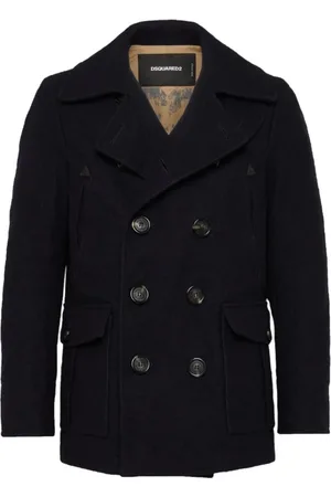 Dsquared2 Heren, Jassen, Blauw, Maat: L Wol
