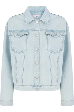 Chiara Ferragni Dames, Jassen, Blauw, Maat: 2XS Denim