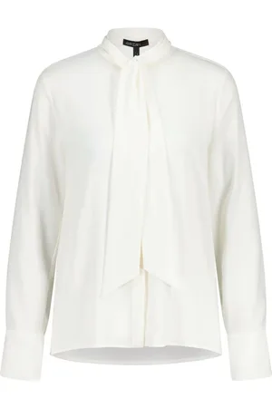 Marc Cain Dames, Blouses & Shirts, Wit, Maat: M