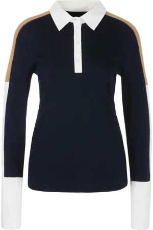 Marc Cain Dames, Tops, Blauw, Maat: M