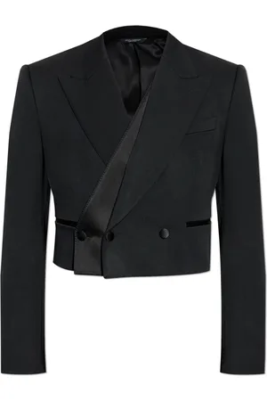 Dolce & Gabbana Heren, Jassen, Zwart, Maat: XL Wol