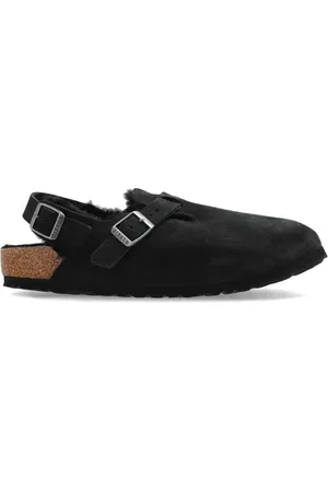 Birkenstock Dames, Schoenen, Zwart, Maat: 42 EU Leer