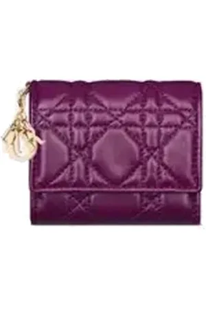 Dior Dames, Accessoires, Paars, Maat: ONE Size Leer