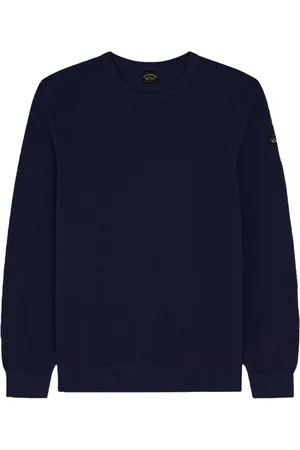 Paul & Shark Heren, Truien, Blauw, Maat: 2XL Katoen
