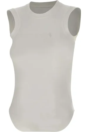 The Attico Dames, Tops, Wit, Maat: XS Katoen