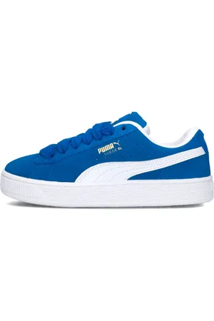 PUMA Heren, Schoenen, Blauw, Maat: 38 EU Suède
