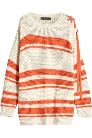 Max Mara Dames, Truien, Veelkleurig, Maat: S Katoen