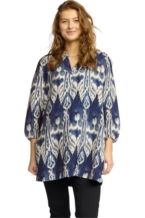 2-Biz Dames, Blouses & Shirts, Veelkleurig, Maat: XL Viscose
