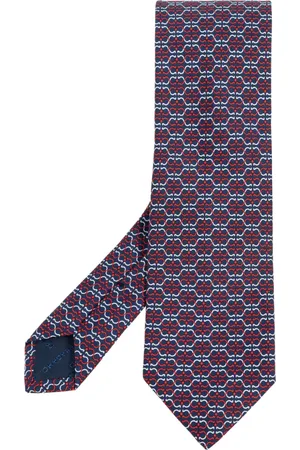 Salvatore Ferragamo Heren, Accessoires, Veelkleurig, Maat: ONE Size Zijde