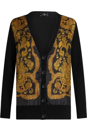 Etro Dames, Truien, Veelkleurig, Maat: XS Zijde