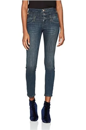 Liu Jo Dames, Jeans, Blauw, Maat: W26 Katoen