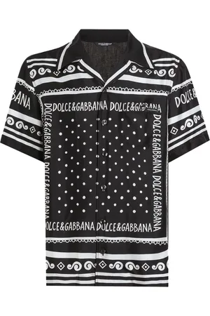 Dolce & Gabbana Heren, Overhemden, Blauw, Maat: L Katoen