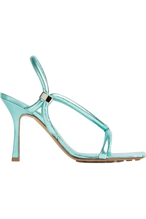 Bottega Veneta Dames, Schoenen, Blauw, Maat: 39 1/2 EU Leer