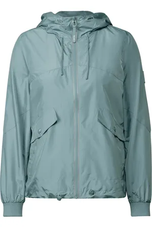 CECIL Dames, Jassen, Blauw, Maat: S Poliester