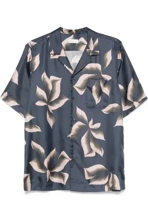 DRIES VAN NOTEN Heren, Overhemden, Blauw, Maat: S