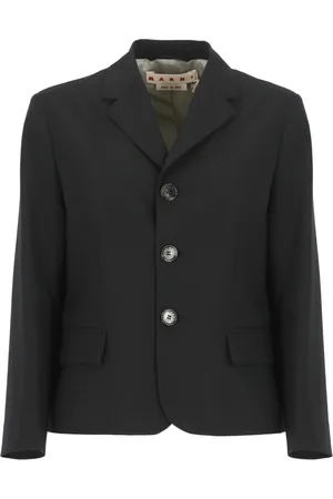 Marni Dames, Jassen, Zwart, Maat: S Wol