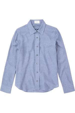 Closed Heren, Overhemden, Blauw, Maat: L