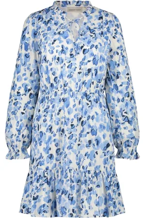 Fabienne Chapot Dames, Jurken, Blauw, Maat: L Katoen