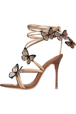 SOPHIA WEBSTER Dames, Schoenen, Bruin, Maat: 38 EU Leer