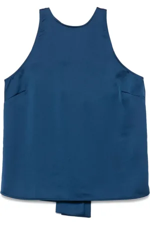 Liu Jo Dames, Tops, Blauw, Maat: L Satijn