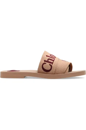Chloé Dames, Schoenen, , Maat: 36 EU Linnen