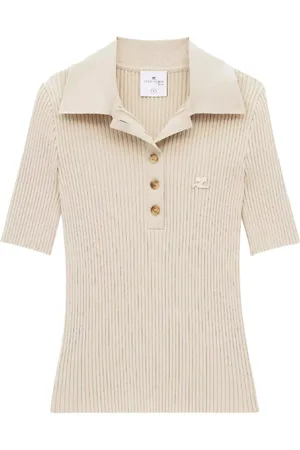 Courrèges Dames, Tops, , Maat: L Viscose