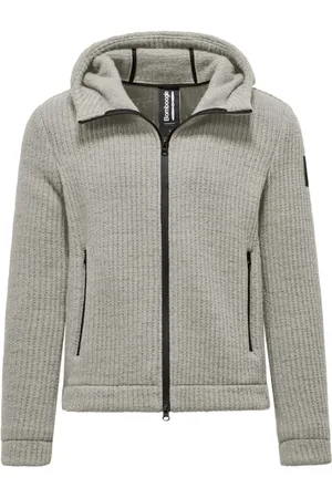 Bomboogie Heren, Sweatshirts & Hoodies, Grijs, Maat: 3XL Wol