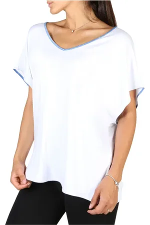 EA7 Dames, Tops, Wit, Maat: XS Viscose