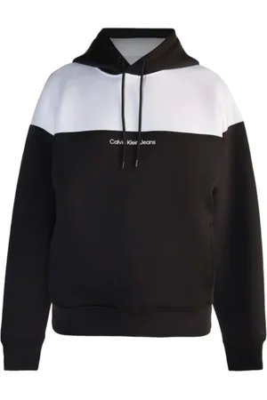 Calvin Klein Heren, Sweatshirts & Hoodies, Zwart, Maat: XL Modal