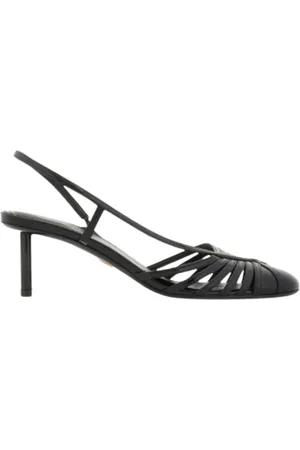 Salvatore Ferragamo Dames, Schoenen, Zwart, Maat: 37 1/2 EU Leer