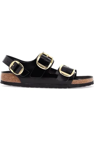 Birkenstock Dames, Schoenen, Zwart, Maat: 36 EU Leer
