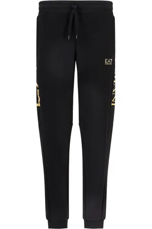 EA7 Heren, Broeken, Zwart, Maat: XL