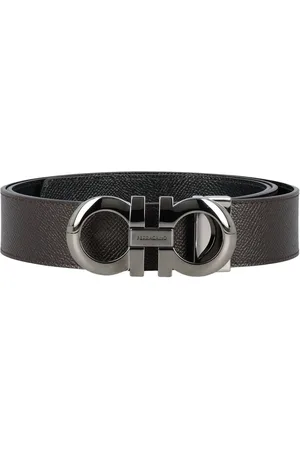 Salvatore Ferragamo Heren, Accessoires, Bruin, Maat: 105 CM Leer