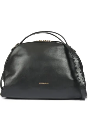 Borbonese Dames, Tassen, Zwart, Maat: ONE Size Leer