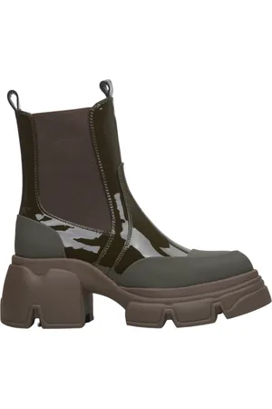 Estro Dames, Schoenen, Groen, Maat: 36 EU Leer