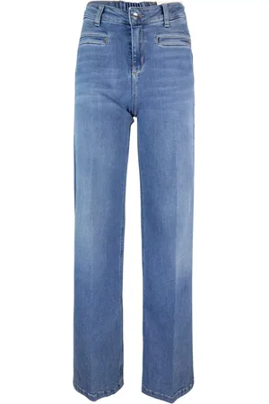 Liu Jo Dames, Jeans, Blauw, Maat: W28 Katoen