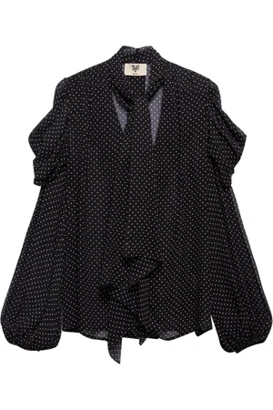 ANIYE BY Dames, Blouses & Shirts, Zwart, Maat: XS