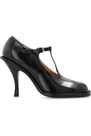 Maison Margiela Dames, Schoenen, Zwart, Maat: 36 EU Leer