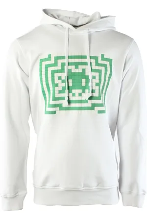 Comme des Garçons Heren, Sweatshirts & Hoodies, Wit, Maat: L Katoen