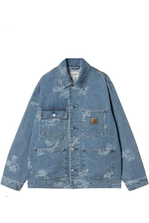 Carhartt Dames, Jassen, Blauw, Maat: L Katoen