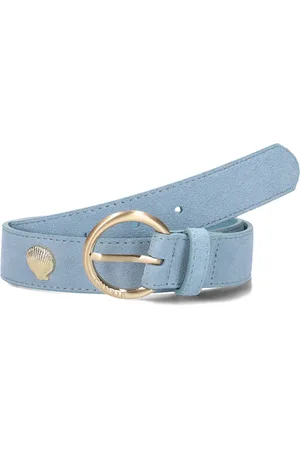 Fabienne Chapot Dames, Accessoires, Blauw, Maat: 95 CM Leer