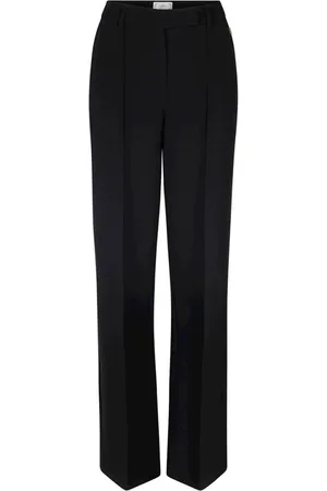 Aaiko Dames, Broeken, Zwart, Maat: L Viscose