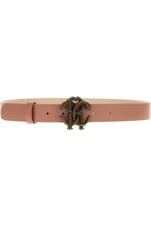 Roberto Cavalli Dames, Accessoires, Bruin, Maat: 110 CM Leer