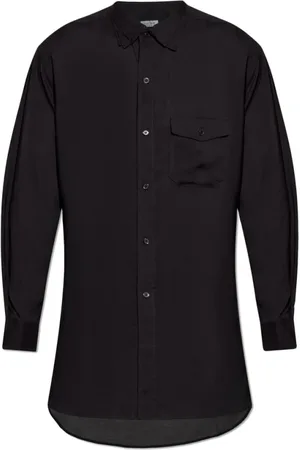 YOHJI YAMAMOTO Heren, Overhemden, Zwart, Maat: L