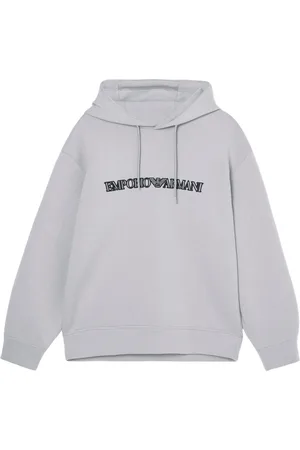 Emporio Armani Heren, Sweatshirts & Hoodies, Grijs, Maat: XL Jersey